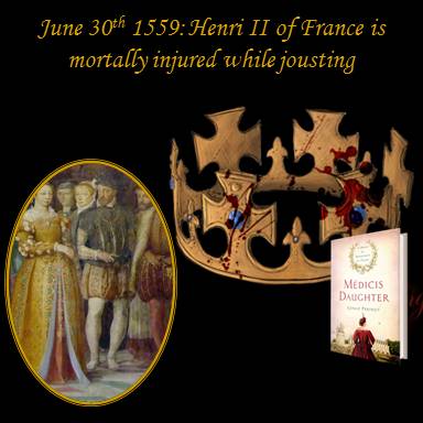 Henri II wounded